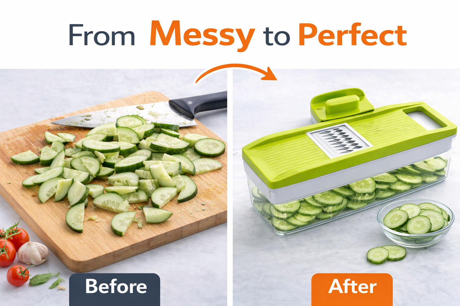 6-in-1 Smart Kitchen Slicer | Chop, Slice & Grate in Seconds